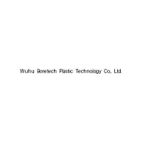 Wuhu Boretech Plastic Technology