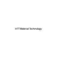 Htt Material Technology