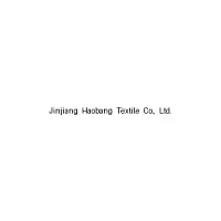 Jinjiang Haobang Textile