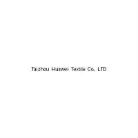 Taizhou Huawei Textile