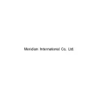 Meridian International