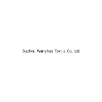 Suzhou Wanzhuo Textile