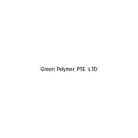 Green Polymer