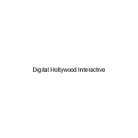 Digital Hollywood Interactive