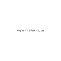 Ningbo Hy E-Tech