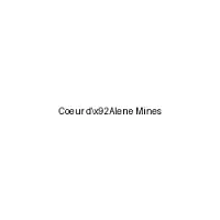 Coeur D\X92Alene Mines
