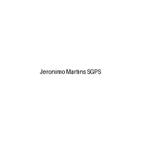Jeronimo Martins Sgps