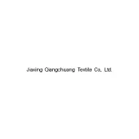 Jiaxing Qiangchuang Textile