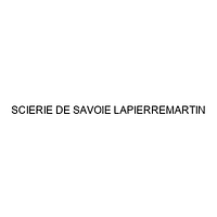 SCIERIE DE SAVOIE LAPIERREMARTIN