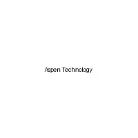 Aspen Technology