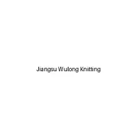 Jiangsu Wulong Knitting