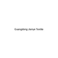 Guangdong Jianye Textile