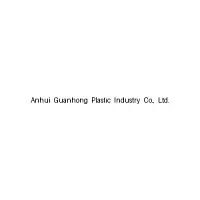 Anhui Guanhong Plastic Industry