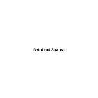 Reinhard Strauss