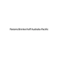 Parsons Brinkerhoff Australia-Pacific