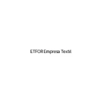 Etfor Empresa Textil