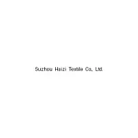 Suzhou Haizi Textile