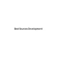 Best Sources Development