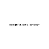 Qidong Lexin Textile Technology