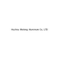 Huzhou Meitong Aluminum
