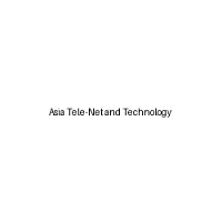 Asia Tele-Net And Technology