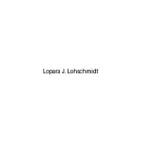 Lopara J. Lohschmidt