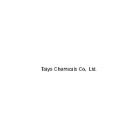 Taiyo Chemicals