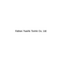 Foshan Yuanfa Textile