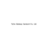 Taihe Bestway Garment