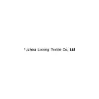 Fuzhou Lixiong Textile