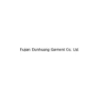 Fujian Dunhuang Garment