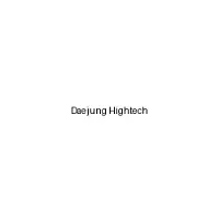 Daejung Hightech