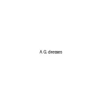 A. G. Dresses