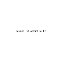 Nantong Triff Apparel
