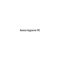 Korea Hygiene Pe