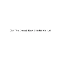 Cgn Top (Hubei) New Materlals