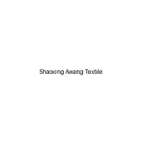 Shaoxing Awang Textile