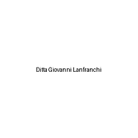 Ditta Giovanni Lanfranchi