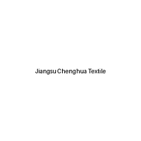 Jiangsu Chenghua Textile