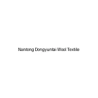 Nantong Dongyuntai Wool Textile