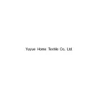 Yuyue Home Textile