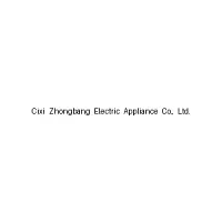 Cixi Zhongbang Electric Appliance