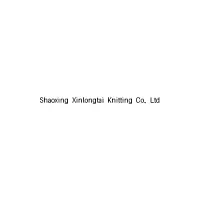 Shaoxing Xinlongtai Knitting
