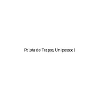 Paleta De Trapos, Unipessoal