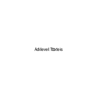 Adilevel Têxteis