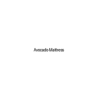 Avocado Mattress