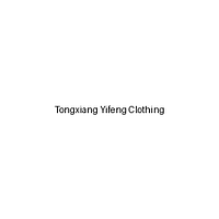 Tongxiang Yifeng Clothing