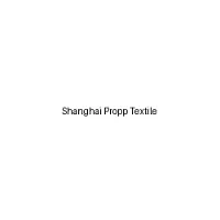 Shanghai Propp Textile
