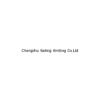 Changshu Kailing Knitting