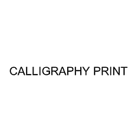 CALLIGRAPHY PRINT